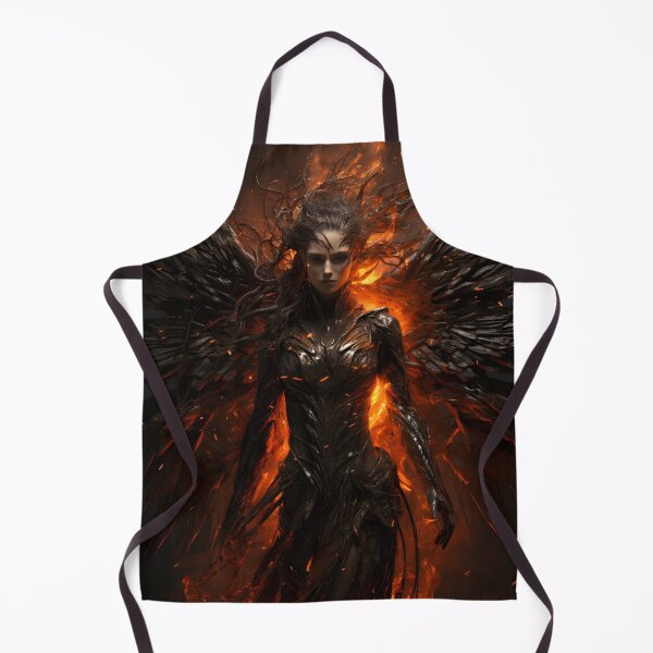 Item preview, Fallen Angel Rising from the Flames designed and sold by soulofalion.