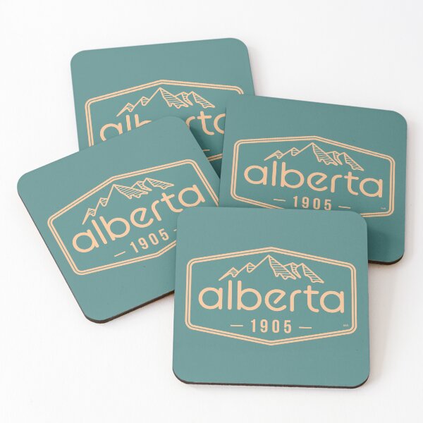 Item preview, Alberta Badge (blue) designed and sold by Murder of Crows.