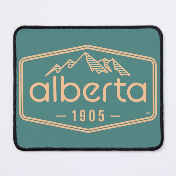 Artikelvorschau, Alberta-Abzeichen (blau) entworfen und verkauft von Murder of Crows.