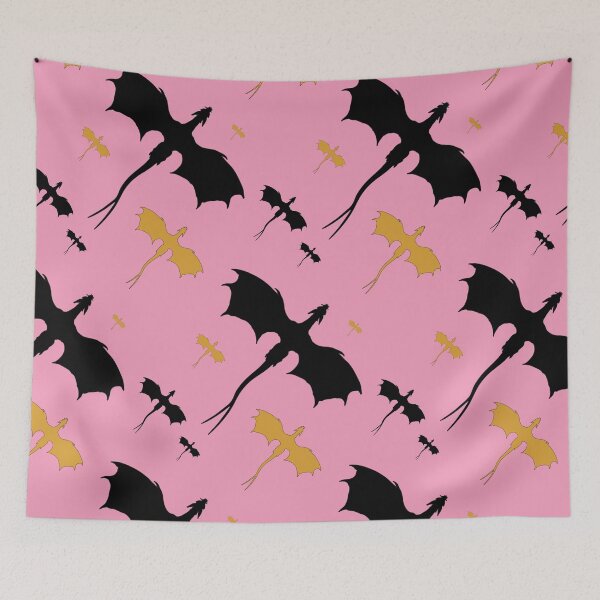 Item preview, Fourth Wing Soft Pink Dragon designed and sold by TheFantazyForge.