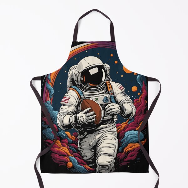 Artikelvorschau, Kosmischer Fußball-Astronaut, der im Weltraum Fußball spielt entworfen und verkauft von wingstar.