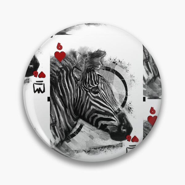 Item preview, 6 of hearts, poker cards. designed and sold by dusso.