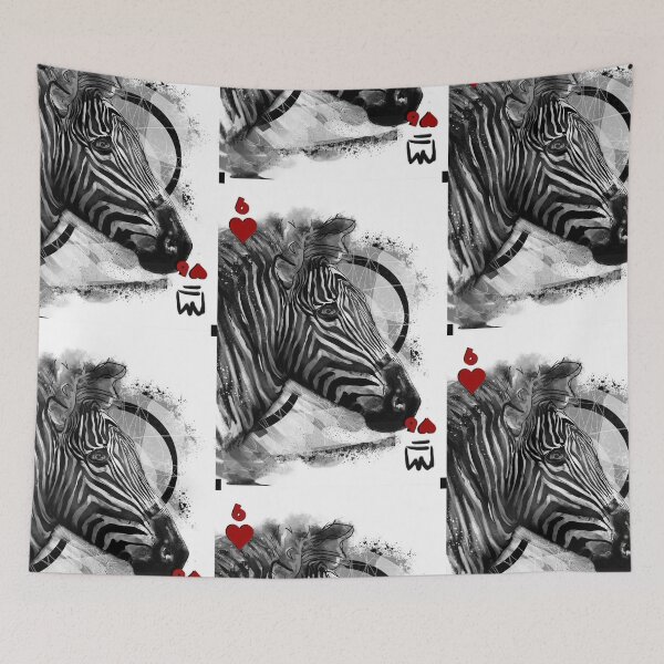 Item preview, 6 of hearts, poker cards. designed and sold by dusso.