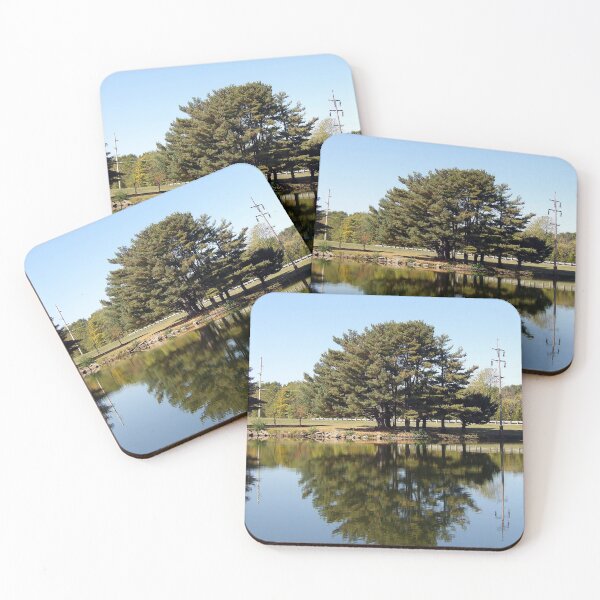Item preview, Country Lake in Southern Illinois on a Fall Day designed and sold by gistinker.