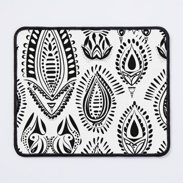Item preview, Indian Design in Black and White designed and sold by Ebuch007.