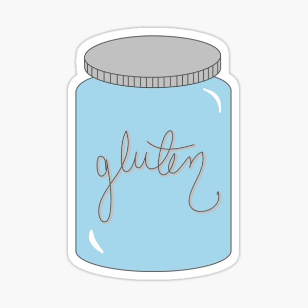 Item preview, Jar of Gluten  designed and sold by LaDexis.