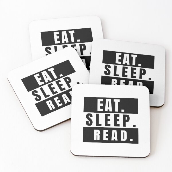 Item preview, Eat Sleep Read, Book Lover, Bookish Book Quote, Librarian, Reader designed and sold by ShoniwDesigns.