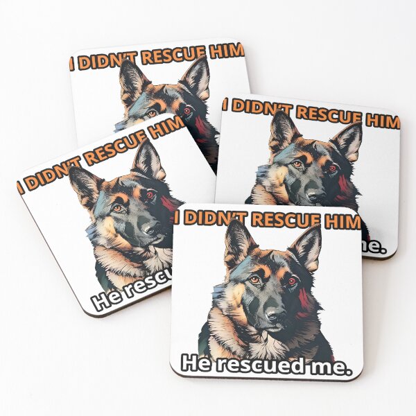 Item preview, Rescue dogs rescue us! designed and sold by Tucker Buddies.