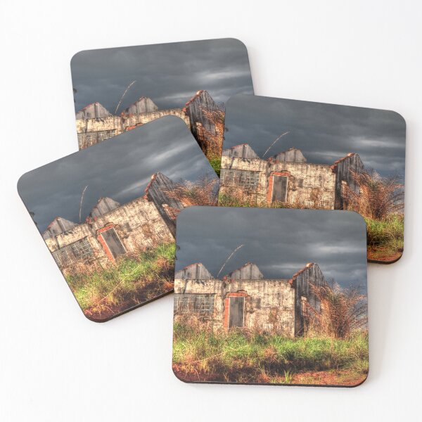 Item preview, Storm brewing behind abandoned building designed and sold by MadaruCreations.
