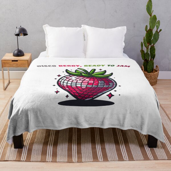 Item preview, Disco ball strawberry: disco berry, ready to jam designed and sold by ARVM.
