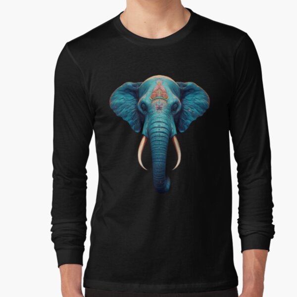 Item preview, Luminous Majesty: The Blue Elephant in Ultra-High Detail designed and sold by FairX.