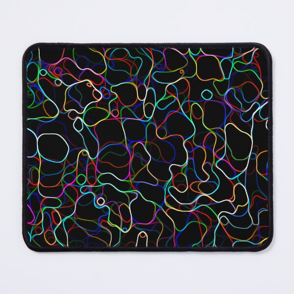 Item preview, Multicolor Curvy Lines designed and sold by TianxinZheng.