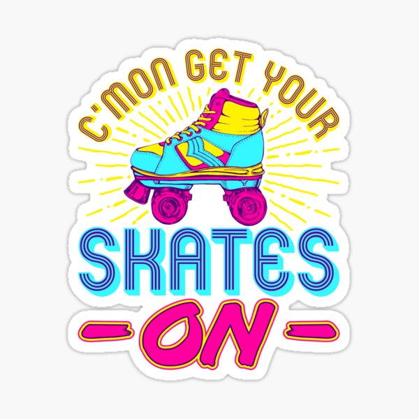 Roller Skate Stickers | Redbubble