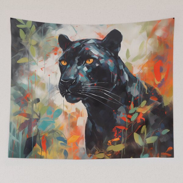 Item preview, Mayan Black Jaguar designed and sold by Nola Lee Kelsey.