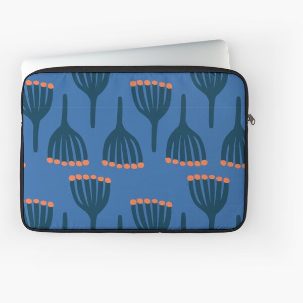 Item preview, Blue Scandanavian Botanical Pattern designed and sold by FrshPaprieStdio.