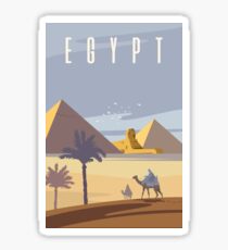 Ancient Egyptian Pyramids Sticker