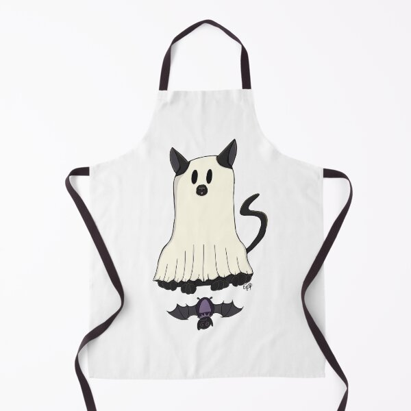 Item preview, Ghost Cat Comes Bearing Gifts For You! designed and sold by kindaavidartist.
