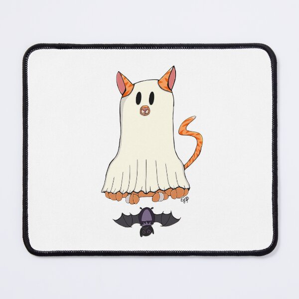 Item preview, Ghost Cat Comes Bearing Gifts For You! designed and sold by kindaavidartist.
