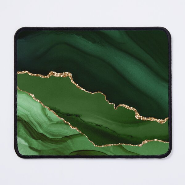 Item preview, Green agate with gold veining designed and sold by FrshPaprieStdio.
