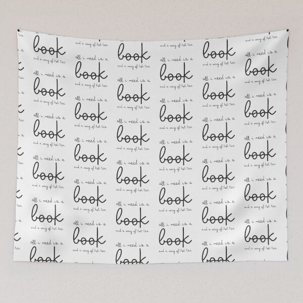 Item preview, All I need is a book and a mug of hot tea designed and sold by jazzydevil.