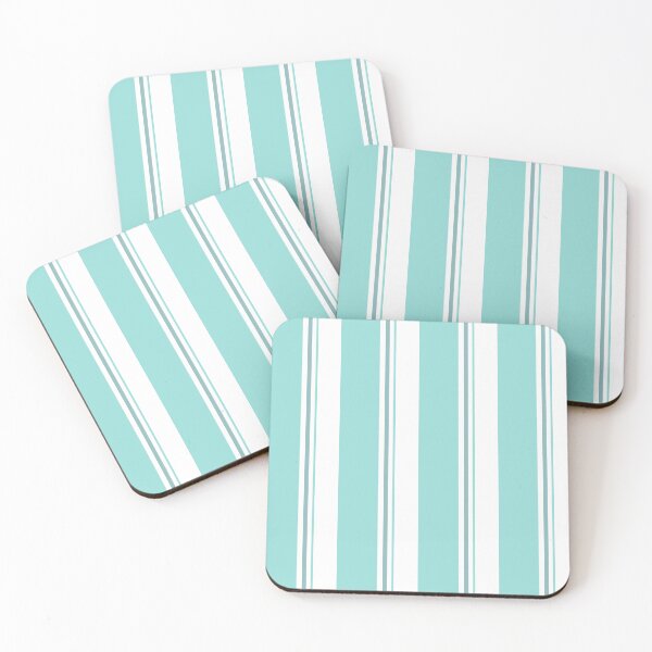 Item preview, Aqua Stripe Pattern designed and sold by Ederson D'Mind.