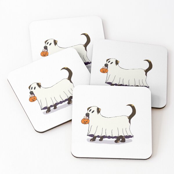 Item preview, Ghost Dog Comes Looking for Treats! designed and sold by kindaavidartist.