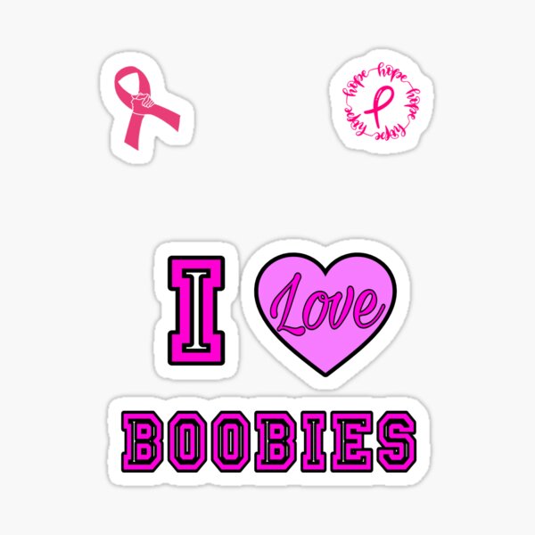I Love Boobies Poster for Sale by FontsTees