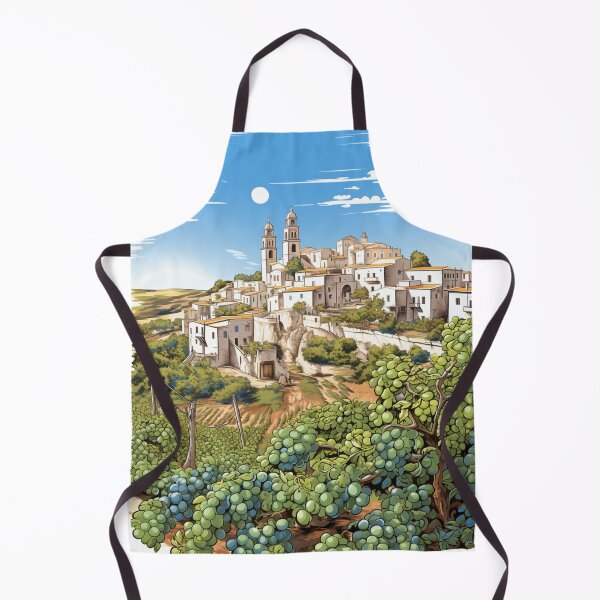 Item preview, A Vintage Travel Illustration of Puglia - Italy designed and sold by GoodOldVintage.
