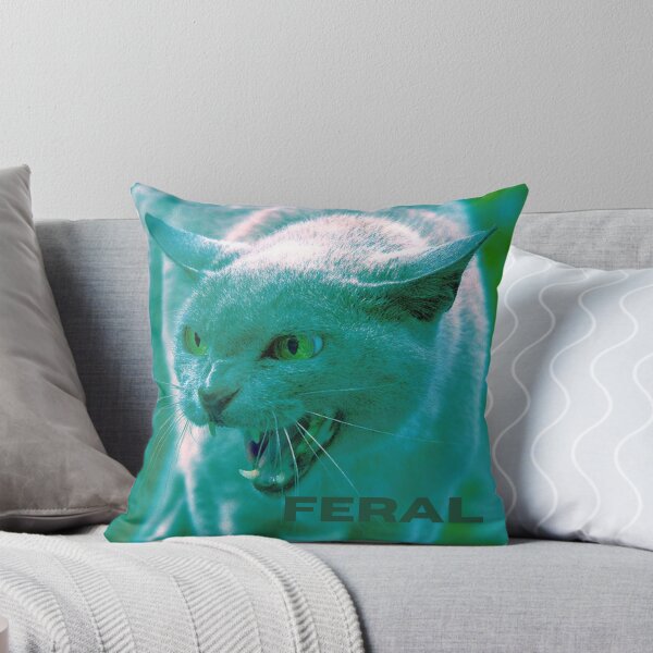 Item preview, Feral Cat Showing Teeth designed and sold by selahrae.