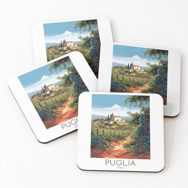 Item preview, A Vintage Travel Illustration of Puglia - Italy  designed and sold by GoodOldVintage.