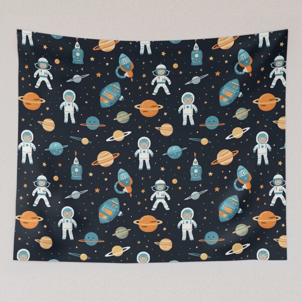 Item preview, Outer Space Adventure Seamless pattern  designed and sold by Bundit37.
