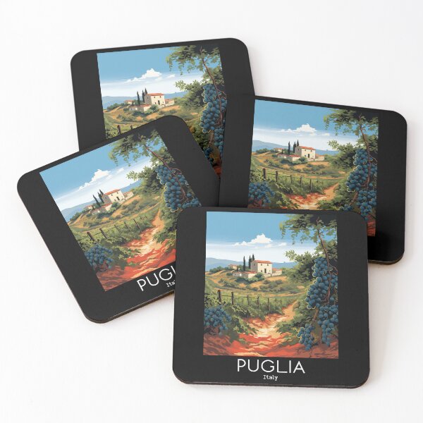 Item preview, A Vintage Travel Illustration of Puglia - Italy  designed and sold by GoodOldVintage.