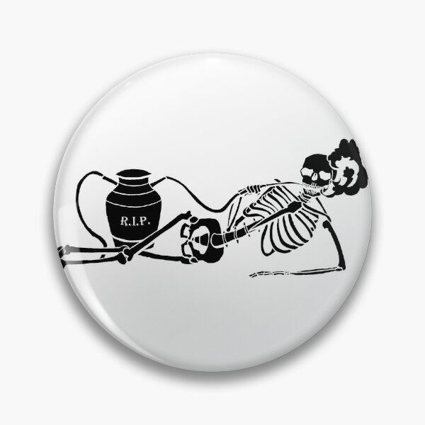Item preview, Smokin' Bones (Version 1) designed and sold by GutsnGoreART.