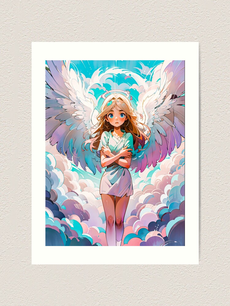 Wings of an Angel- Anime girl! Picture #110718774 | Blingee.com