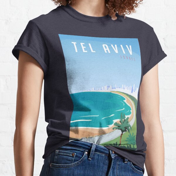 Vintage Tel Aviv Israel Travel Classic T-Shirt