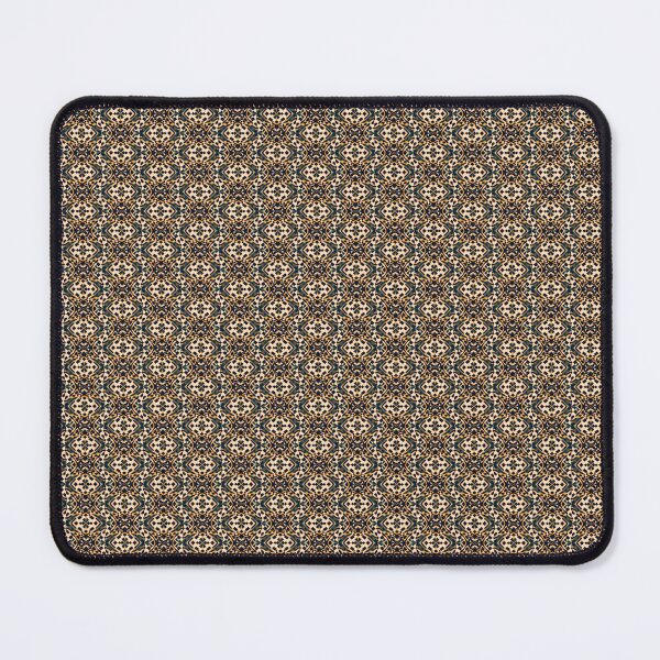 Item preview, Black and yellow mosaic tile pattern designed and sold by 3DogKnight.