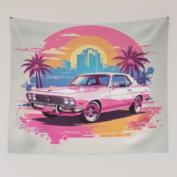 Item preview, 002 Classic Car in California Street designed and sold by Alexis Art Collection.