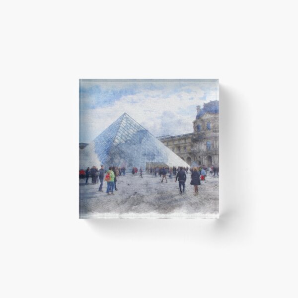 Aperçu de l'œuvre Le musée du Louvre créée et vendue par Tom  Reynen.