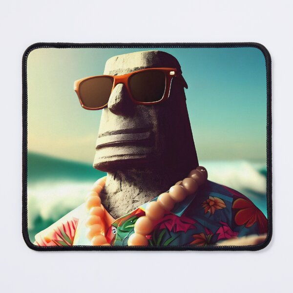 Item preview, Easter Island Getaway designed and sold by GokaiRedbubble.