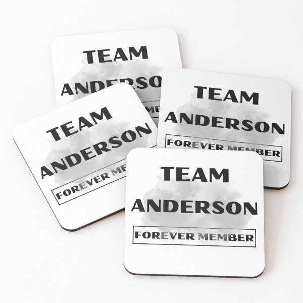Item preview, Team Anderson Forever Member Family gift collection birthday present designed and sold by IssaraStudio.