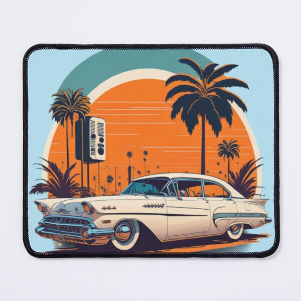 Item preview, 004 Classic Car in California Street designed and sold by Alexis Art Collection.