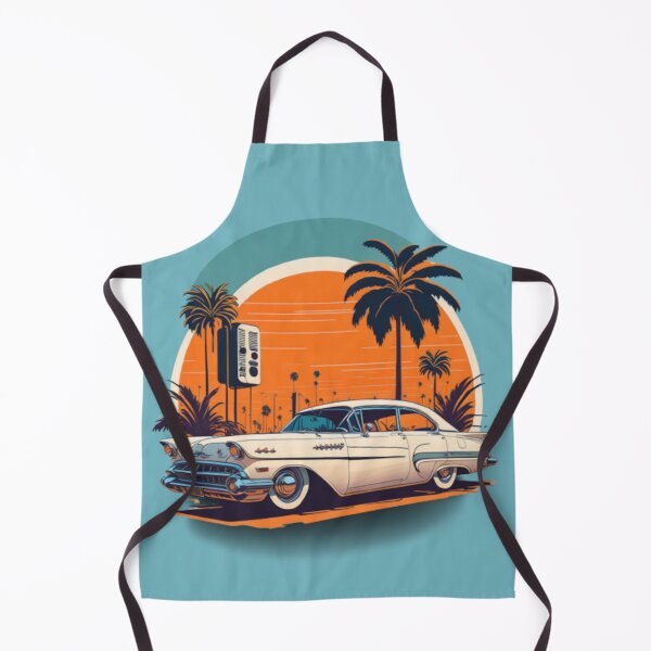 Item preview, 004 Classic Car in California Street designed and sold by Alexis Art Collection.