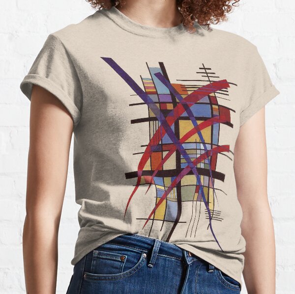 HD "Sign with Accompaniment" (1927) de Wassily Kandinsky T-shirt classique