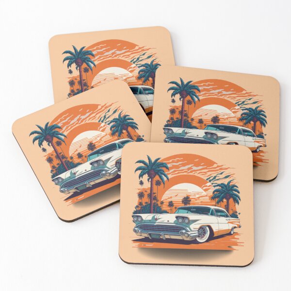 Item preview, 005 Classic Car in California Street designed and sold by Alexis Art Collection.