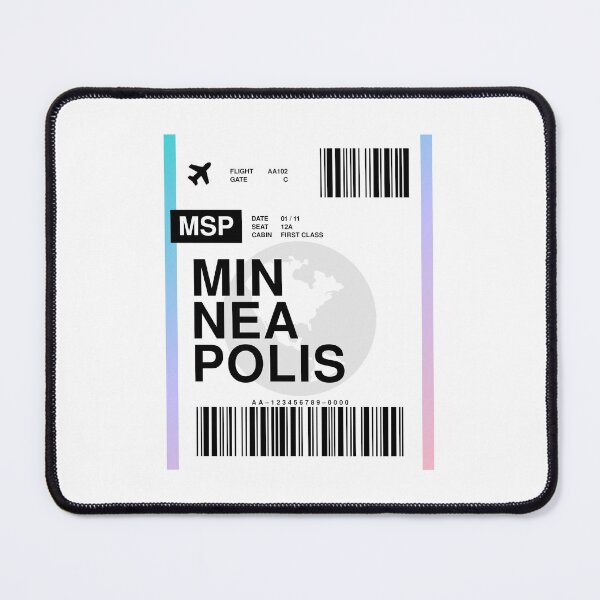 Item preview, Minneapolis Boarding Pass designed and sold by RabbitK.
