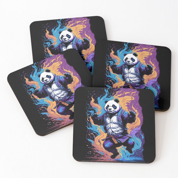 Item preview, Karate Panda designed and sold by Myra365Art.