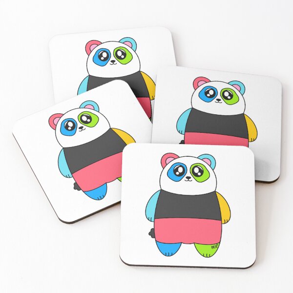 Item preview, Queer LGBTQ+ Pride Panda Bear designed and sold by SentABear.