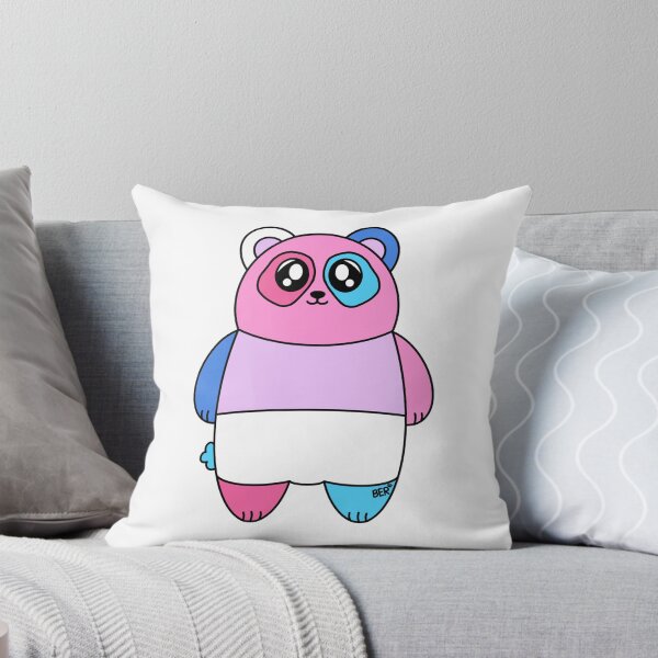 Item preview, Bigender LGBTQ+ Pride Panda Bear designed and sold by SentABear.