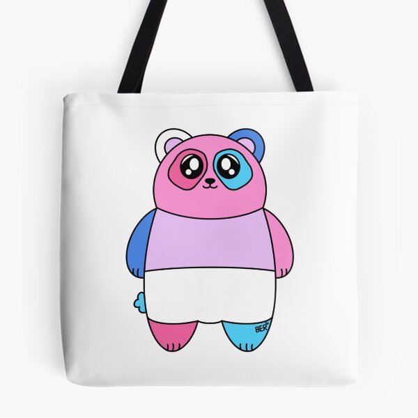 Item preview, Bigender LGBTQ+ Pride Panda Bear designed and sold by SentABear.