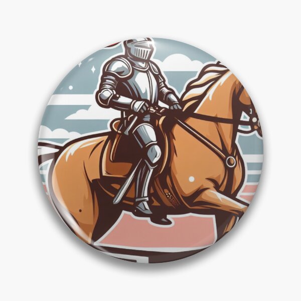 Item preview, Knight Riding a Horse Time To Ride designed and sold by Zestpond.